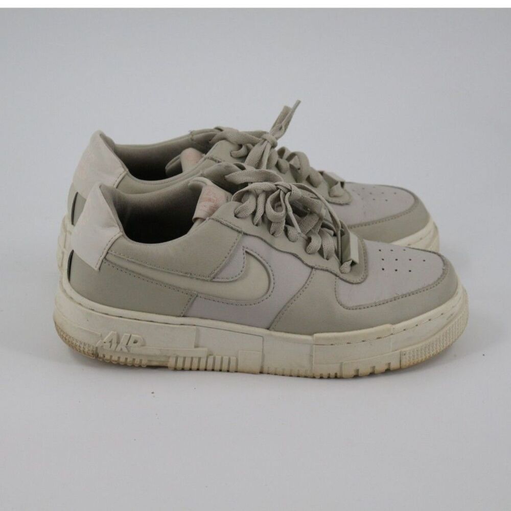 Nike Air Force Pizel Stone Beige Size Womens 8.5